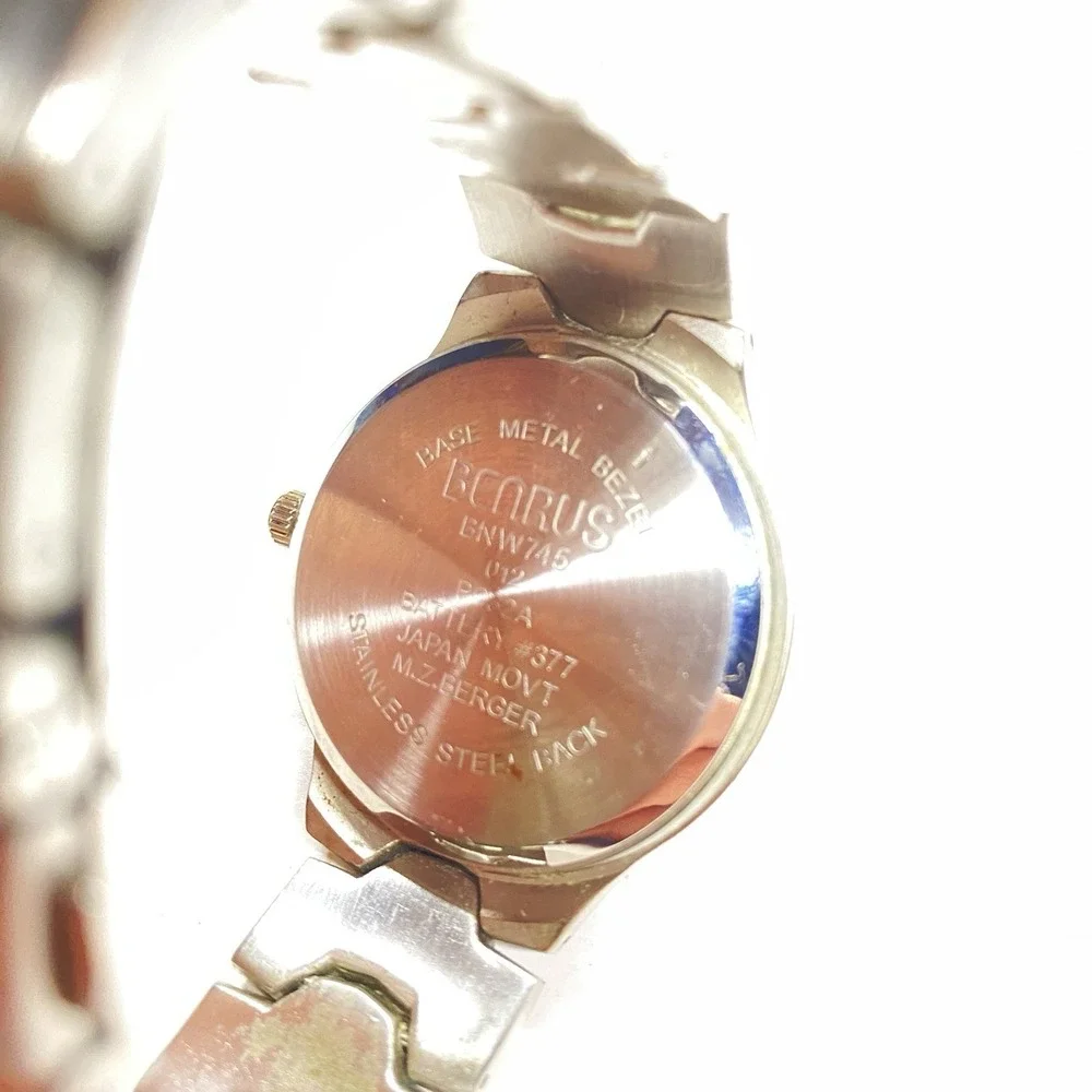 Benrus BNW745 38mm Men's Watch BAD BATTERY READ!